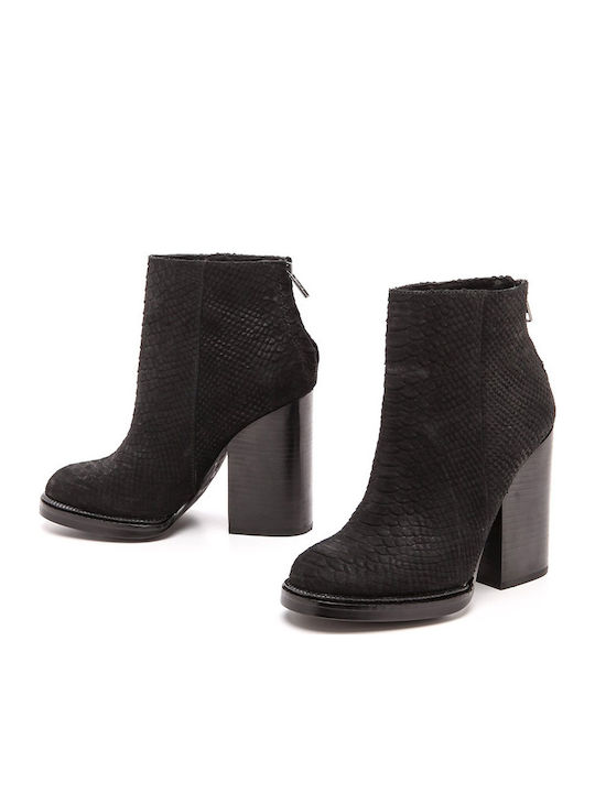 Delire Python Stiefeletten Damen Schwarz