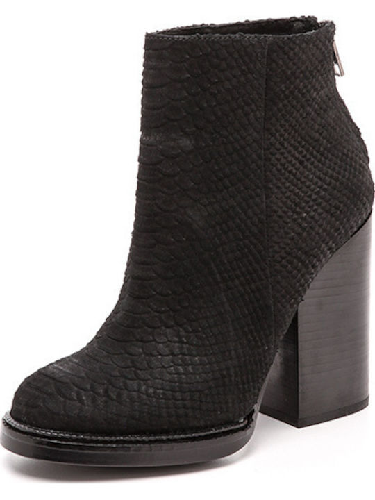 Delire Python Stiefeletten Damen Schwarz