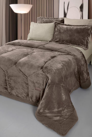 Guy Laroche Пухено Куинсайз 240x260бр Prisma Какао 780 г/м²Gsm