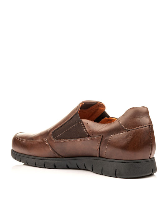 Leder Herren Freizeitschuhe Braun