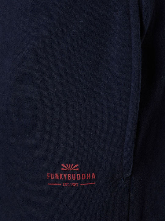 Παντελόνι Φόρμας χωρίς Λάστιχο Navy Μπλε