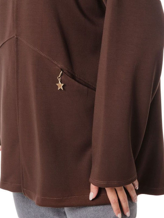 Damen Jacke Brown