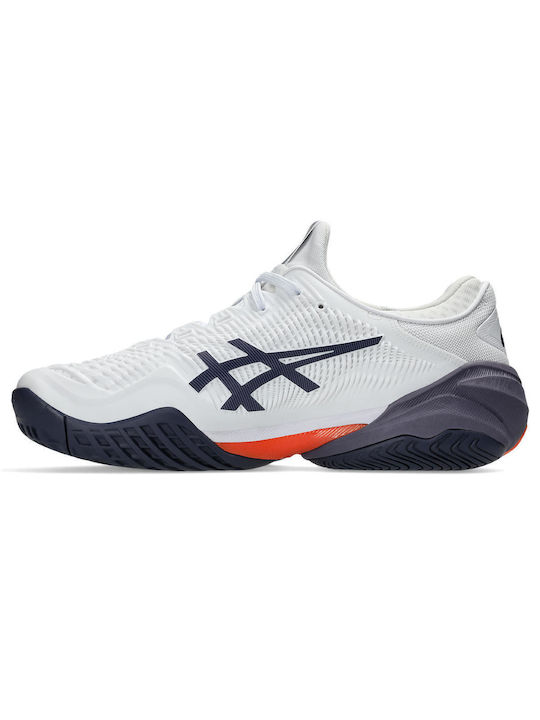 Мъжки тенис обувки Asics Court Ff 3 за всички кортове Wht Prl 1041a370-104