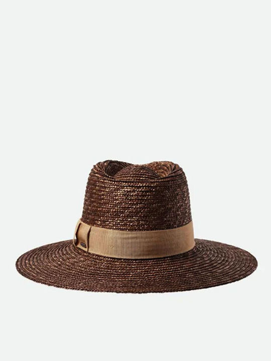 Brixton Wicker Women's Hat Joanna DARK EARTH/SAND