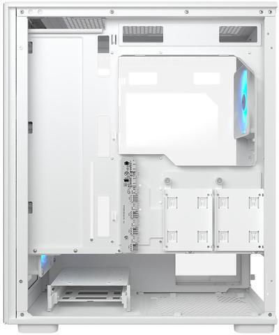 Cougar MX220 RGB Gaming Midi Tower Κουτί Υπολογιστή με Πλαϊνό Παράθυρο Λευκό
