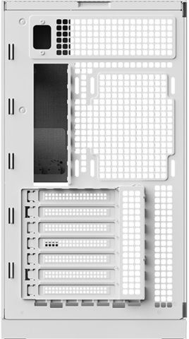 Geometric Future Model 5 Gaming Midi Tower Computer Case with Side Window White