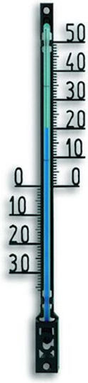 Indoor-Outdoor Thermometer Black Tfa