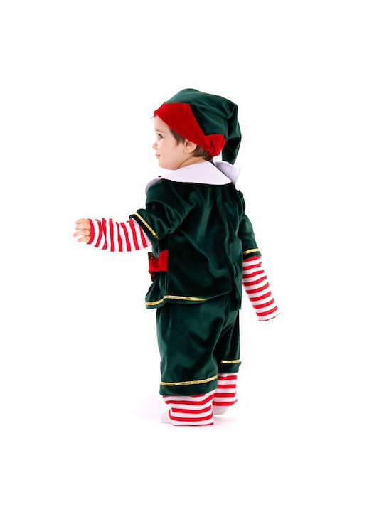 Kids Christmas Costume Elf Elf Green
