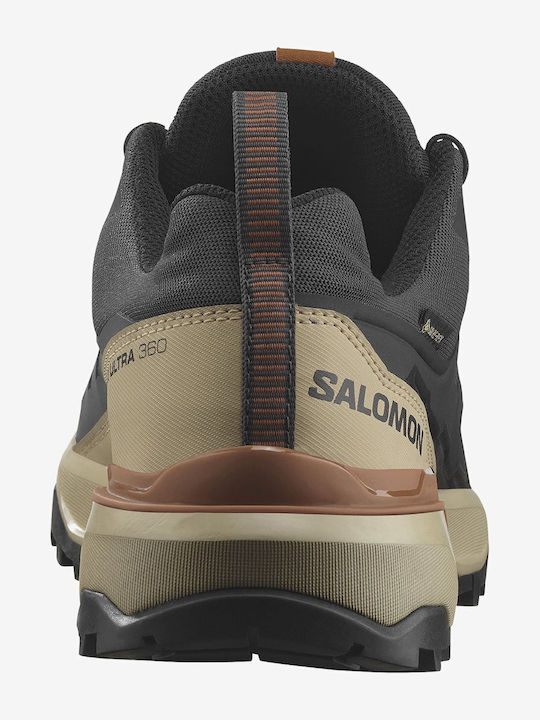 Salomon X Ultra 360 Men's Hiking Shoes Waterproof With Gore-Tex Membrane Gray