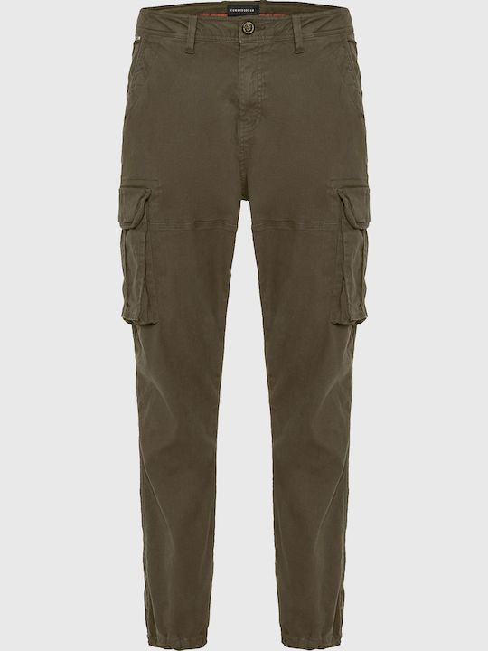 Trousers Cargo in Regular Fit Khaki