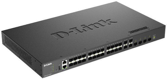 D-Link Managed L2 / L3 Switch with 4 Gigabit (1Gbps) Ethernet Ports