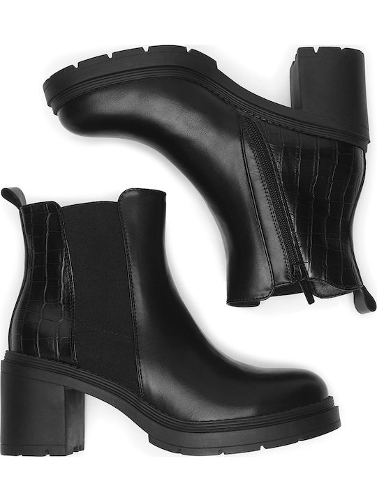 Stiefeletten Damen Schwarz
