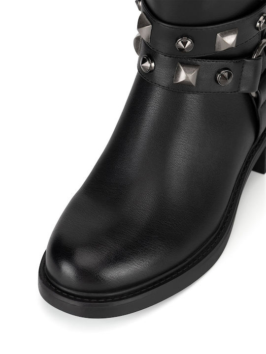 Stiefeletten Damen Schwarz