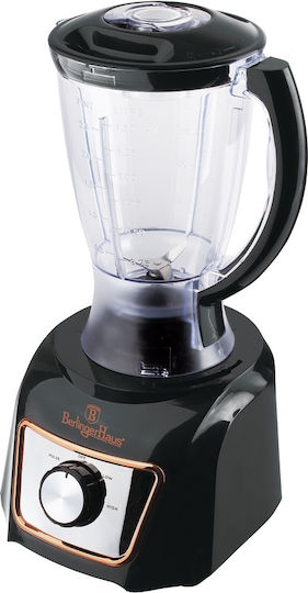 Berlinger Haus Multifunctional Food Processor 500W with Pot 1.5lt Black