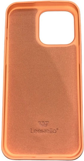 Leewello Back Cover Σιλικόνης 2mm Πορτοκαλί (iPhone 14 (Apple))