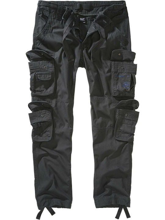 Trousers Cargo in Slim Fit Anthracite
