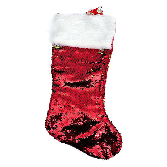 Коледна Чорапа Червена