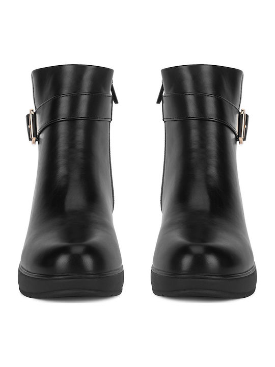 Stiefeletten Damen Schwarz