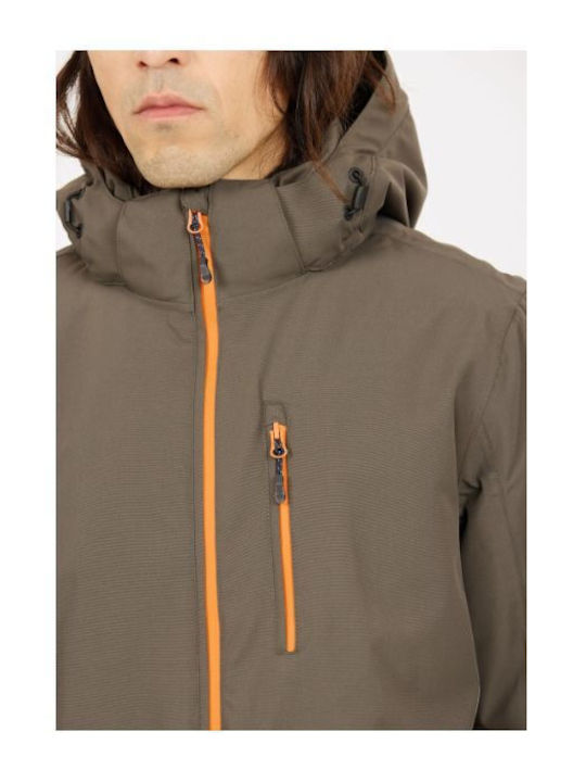 Whistler W233185-3051 Ανδρικό Μπουφάν για Σκι & Snowboard Πράσινο
