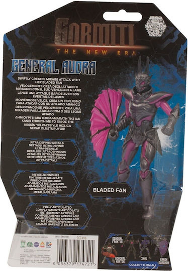 Action Figure The New Era Villain Gormiti Audra for 5+ years Years 15cm.