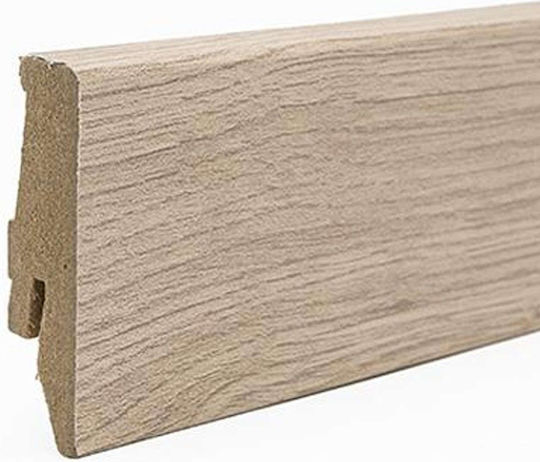 Newplan Floor Skirting MDF 240x5.8cm