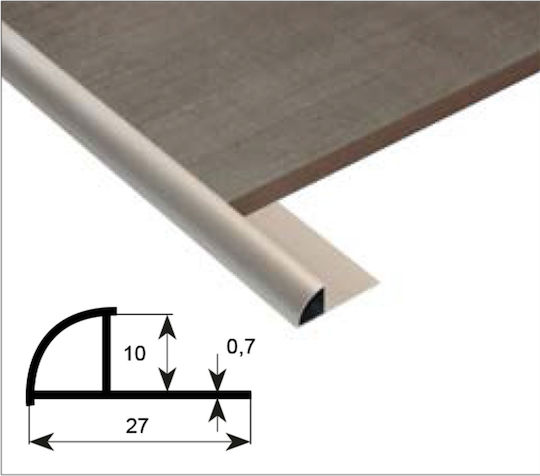 TLS Profil Aluminium für Fliesen 250cm