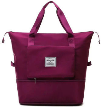 Reisetasche Blau Stoff L42cm
