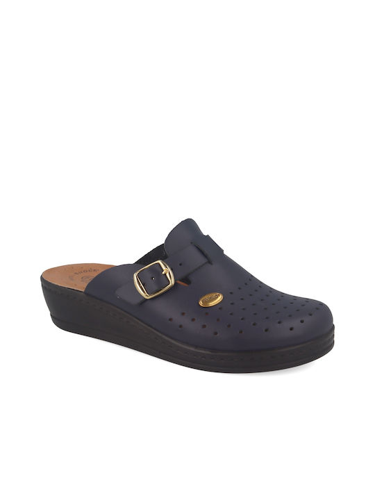 Fly Flot Women's Clogs Blue