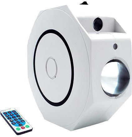 Octagon Galaxy Night Light Projector Τηλεχειριστήριο Ηχείο Μουσικής Bluetooth Moon Rainbow Laser