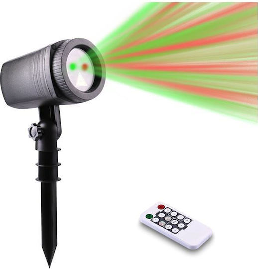 Χριστουγεννιάτικος Προβολέας Laser Ρεύματος με Τηλεχειριστήριο