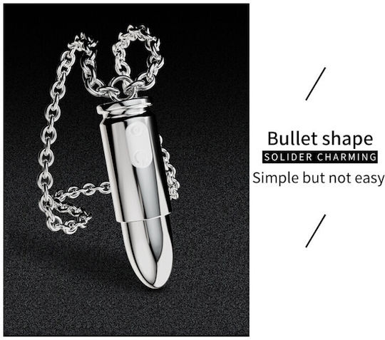 Δονητής Bullet Ασημί