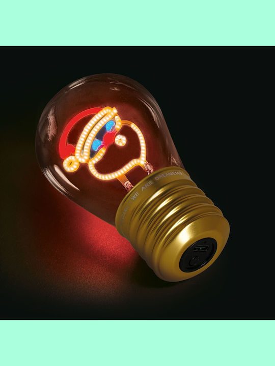 Legami Milano Crăciun Sticlos Suport pentru lumânare Electrică 10.3x6.8cm.