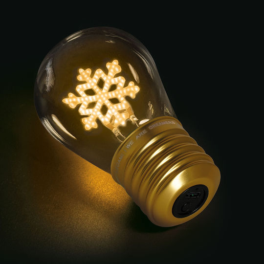 Legami Milano Christmas Glass Candlestick 10.3x6.8cm