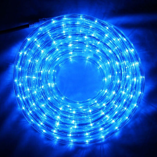 Țeavă luminată 240 Becuri 220V Roșu 10m IP44 Canal unic
