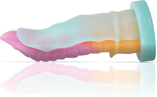 Epic Kelpie Glass Dildo With Suction Cup 22cm