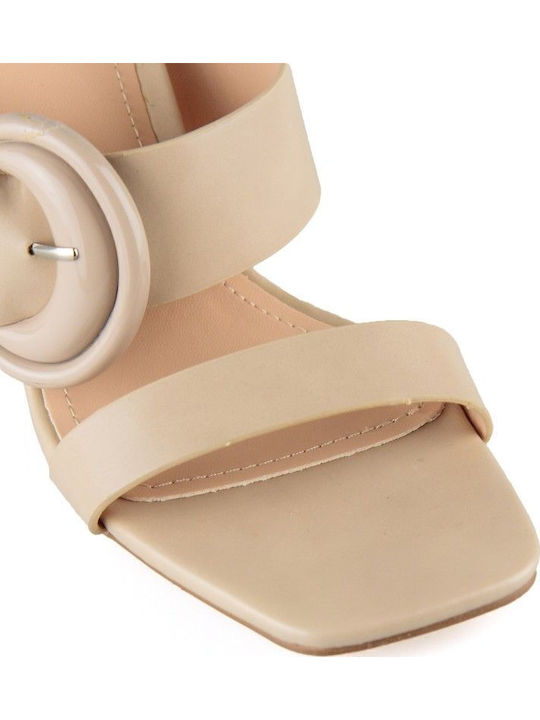 Sandalen Beige