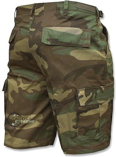 Mil-Tec Bdu Bermude Bermude Militare de camuflaj Varianta Pădure în Culoare Kaki 11401020