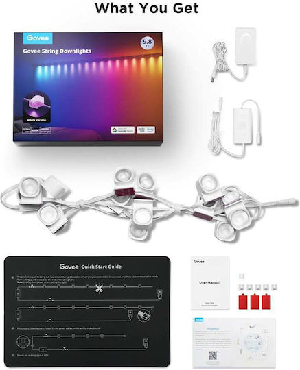 Govee H608b Rgbic String Downlights Govee H608b Music Mode 3m
