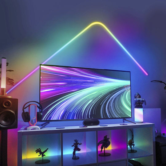Govee Rezistent la apă Inteligent Bandă LED Wi-Fi RGBW Lumină 2m Neon Flex