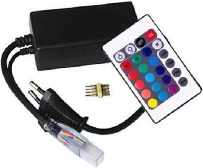 LED Лента 12V с Захранване & Дистанционно управление