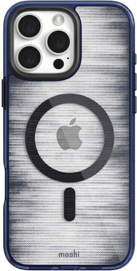 Moshi Wallet Σιλικόνης Μπλε (iPhone 16 Pro Max)