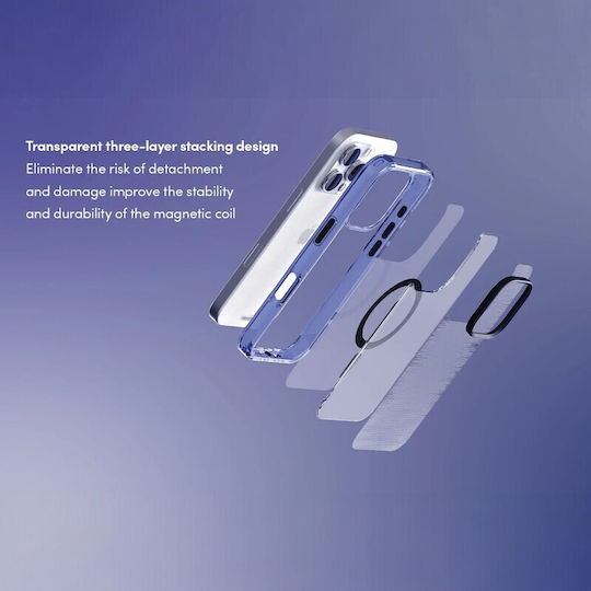 Moshi Brieftasche Silikon Weiß (iPhone 17 Pro Max / iPhone 17 Pro / iPhone 16 Pro Max)