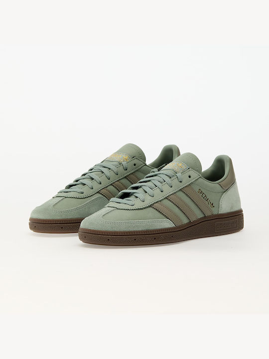 Adidas Handball Spezial W Silver Green Silver Pebble Gum5