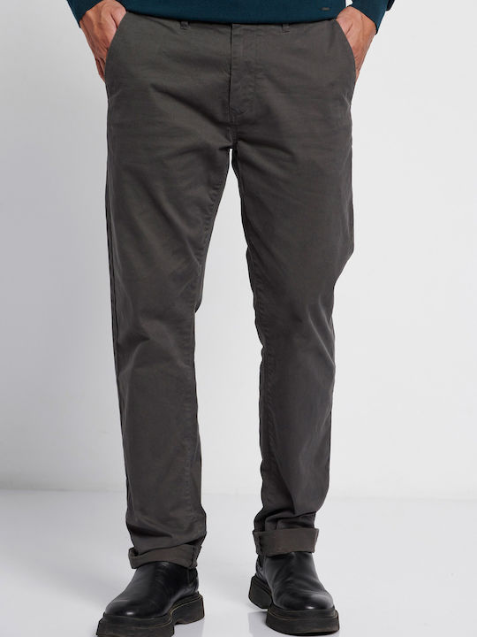 Hose Chino Elastisch Gray