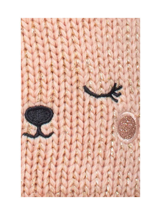 Cabaia Kids Beanie Knitted Pink