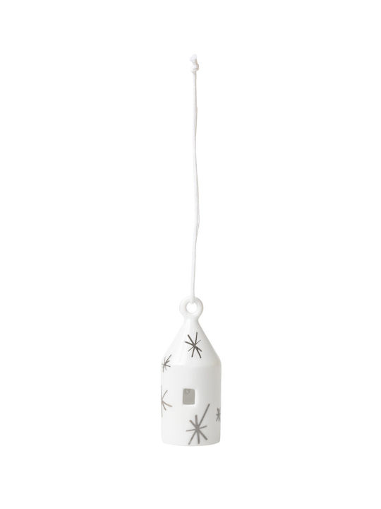 Hanging Bell Ornament Porcelain 6cm