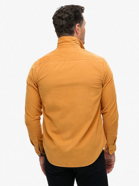 Superdry Ovin Trailsman Corduroy Shirt Toasted Orange