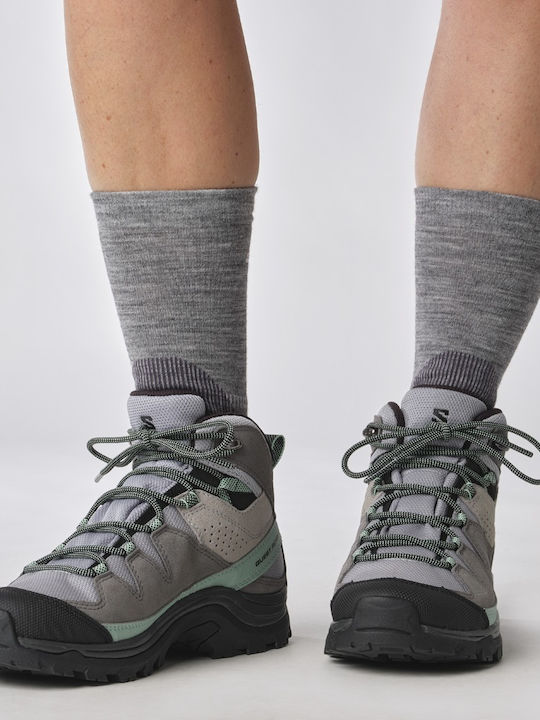 Salomon Quest Rove Γυναικεία Ορειβατικά Gore-Tex Γκρι Salomon Quest Rove Γυναικεία Ορειβατικά Gore-Tex Γκρι