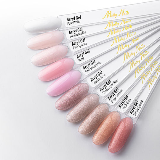Molly Lac Gel Νυχιών Peach Glow 30ml