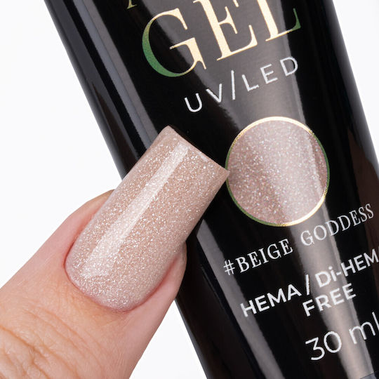 Molly Lac Gel Νυχιών Beige Goddess 30ml